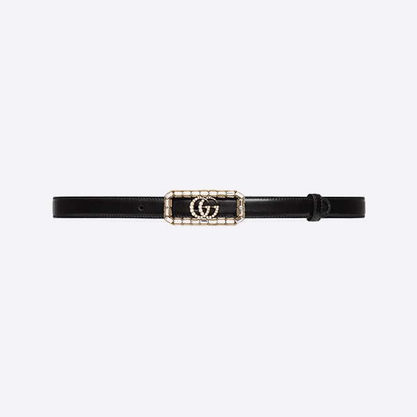 Gucci double-sided top-grain leather belt