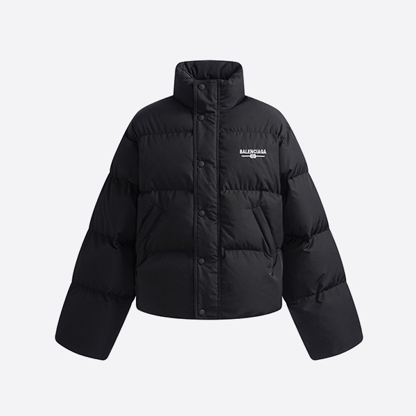 Balenciaga 2025 Spring/Summer Double B Embroidered Cotton Jacket