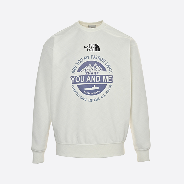 The North Face 24FW Logo Print Crew Neck Sweatshirt