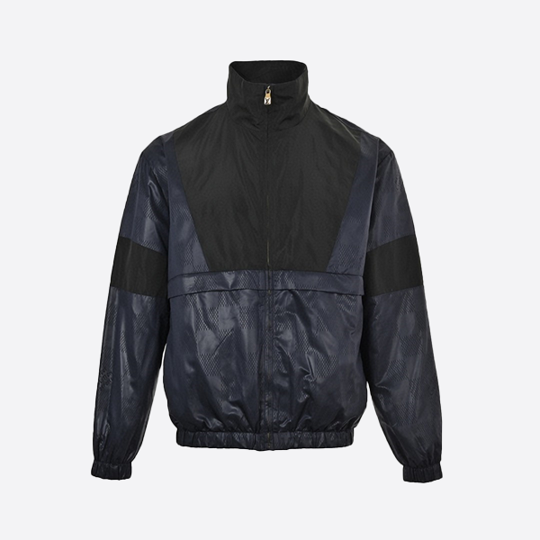 Louis Vuitton Patchwork Nylon Jacquard Suit Sports Jacket