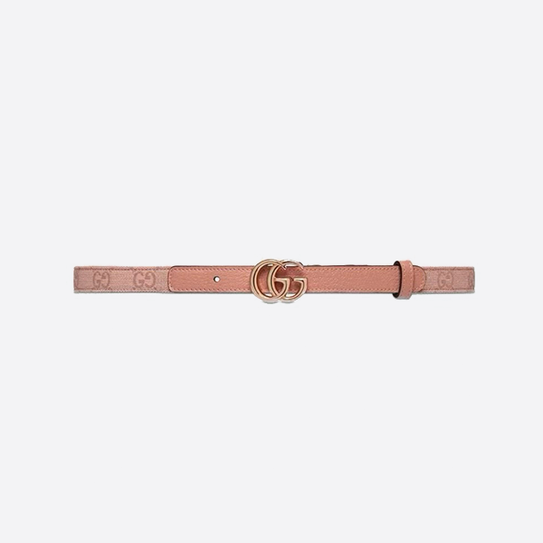 Gucci Nude Pink Leather Belt 409417FACC5_5748
