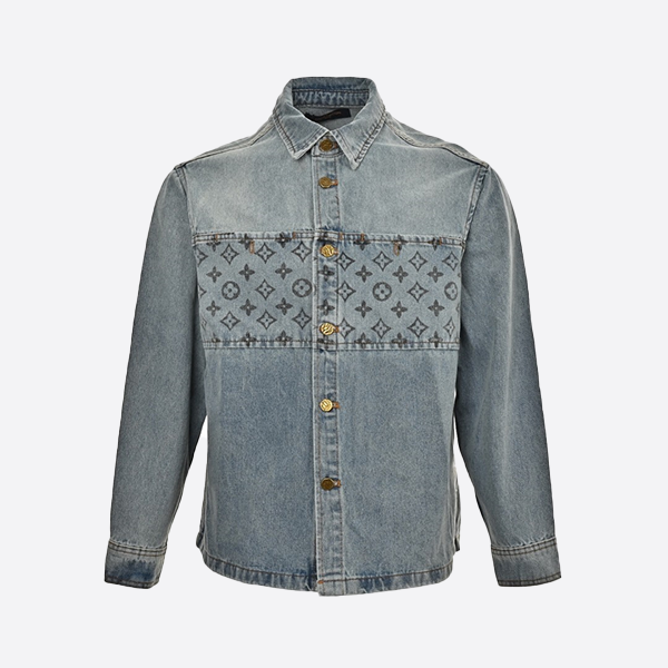Louis Vuitton Patchwork Monogram Denim Jacket