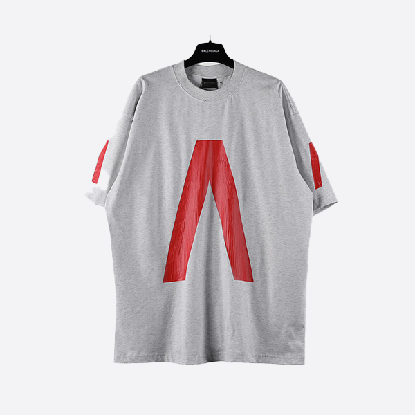 Balenciaga Inverted VT Shirt in Grey