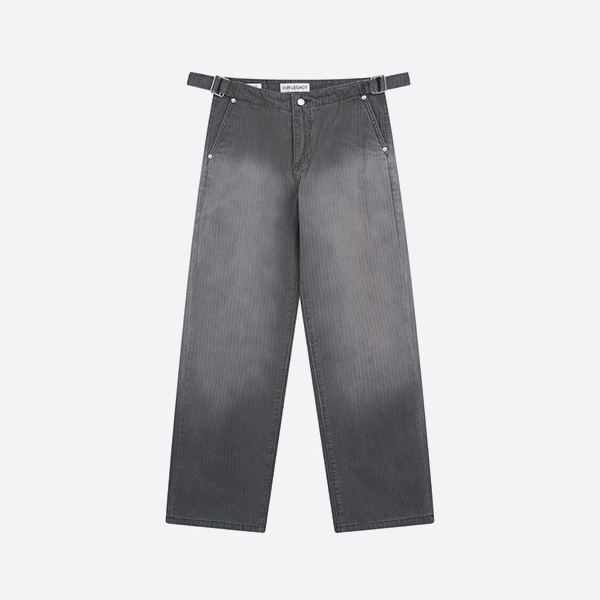 Our Legacy Trucker Jeans in Grey