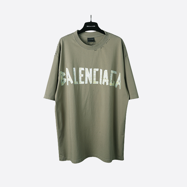 Balenciaga Tape Short Sleeve Green