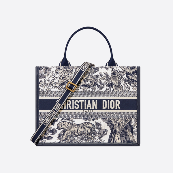 Latest Fall/Winter Tiger Tote Bag Series 1324 [Blue Tiger]