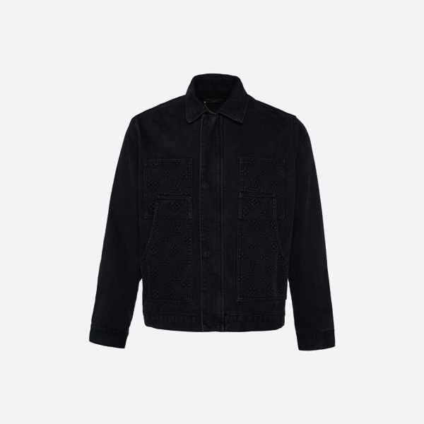 Louis Vuitton 2023 Spring/Summer Collection Embossed Denim Jacket