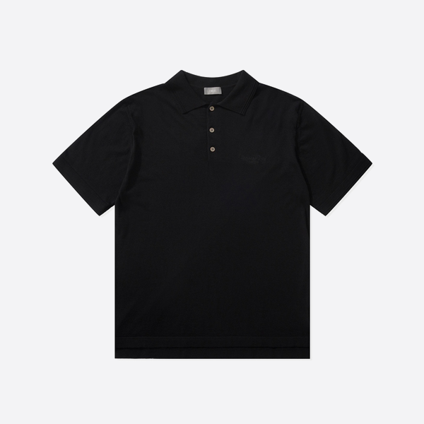 Dior 2025 Spring/Summer Knit Embroidered Polo Shirt