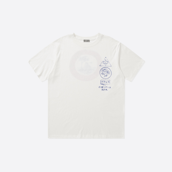 Dior botanical illustration cotton T-shirt