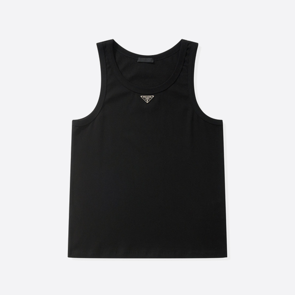 Prada triangle logo vest
