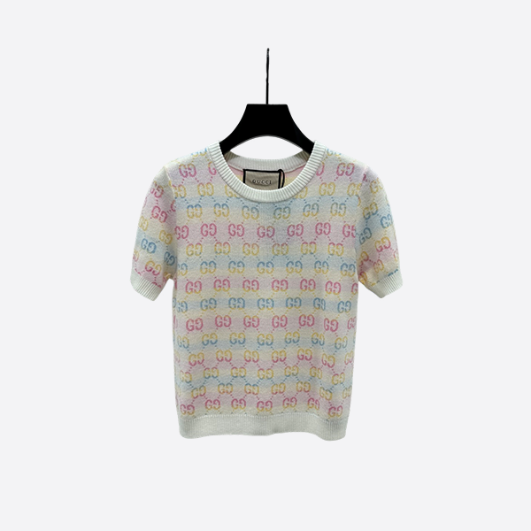 グッチ ジャカードニット 半袖