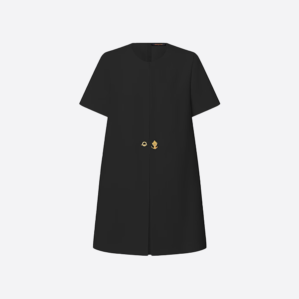 Louis Vuitton short-sleeved dress
