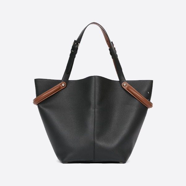 Margiela leather and suede underarm shoulder bag SB1WD0022P7268