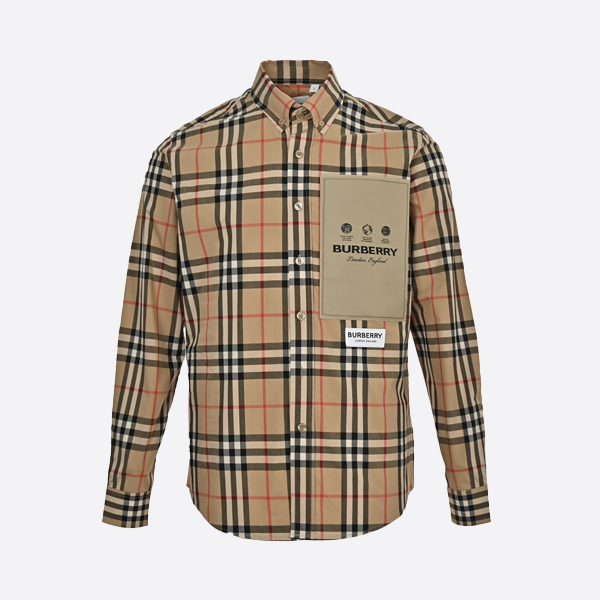 Burberry Classic Label Patch Check Shirt