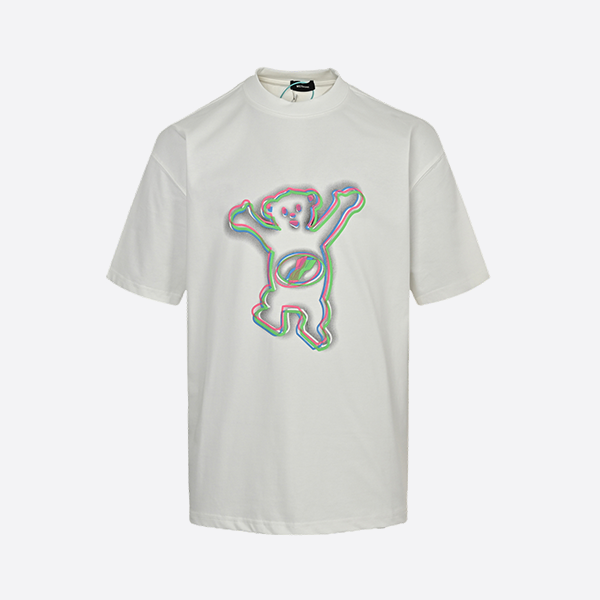 We11 Done Phantom Bear Print Short Sleeves