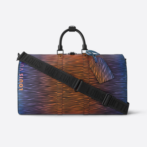 Louis Vuitton Epi XL Keepall Bandouliere 50 Boston Bag Black M23174