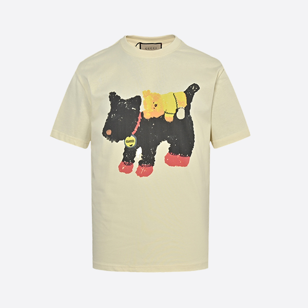 Gucci 25ss funny cartoon series printed short sleeves61783