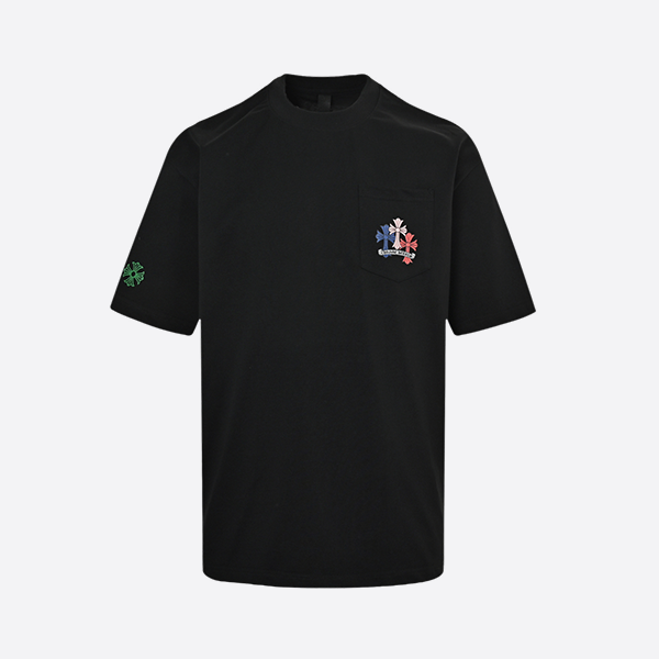 Chrome Hearts Colorful cross short sleeves