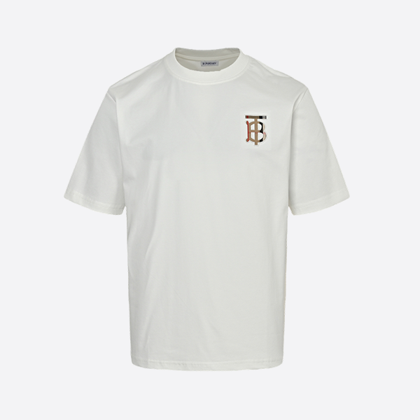 Burberry Checked B letter short sleeves