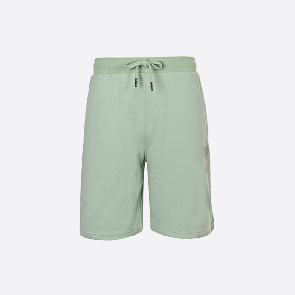 Ami classic heart embroidered shorts