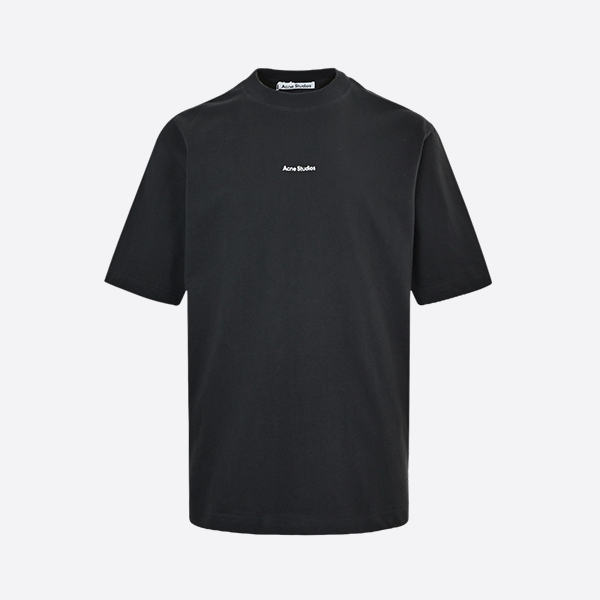 Acne Studios Classic Logo Print Short Sleeve