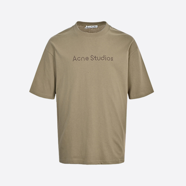 Acne Studios 25ss Beaded Lettering Short Sleeve