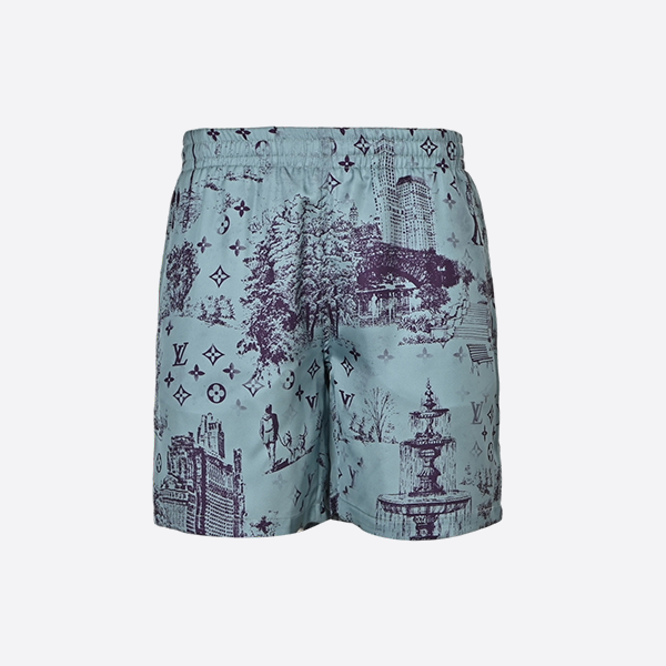 Louis Vuitton Park Print Shorts