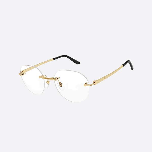 Cartier 1 Gentleman's Choice Pure Titanium Flat Mirror CTO408O