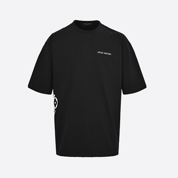 Louis Vuitton 25ss waist three-flower laminated monogram short-sleeve