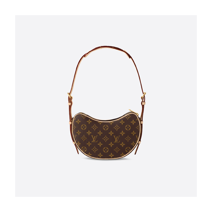 Louis Vuitton monogram horn shoulder strap pea bag M46828