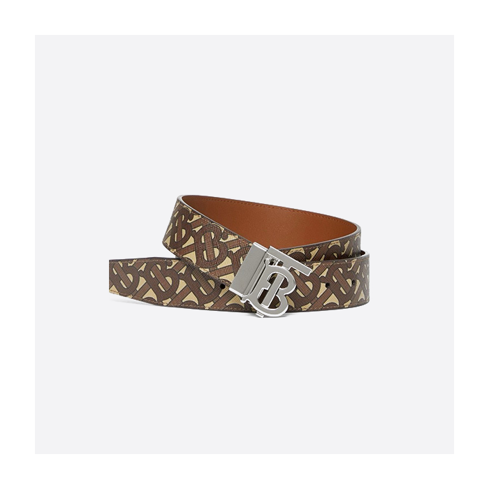 Burberry swivel buckle double sided belt