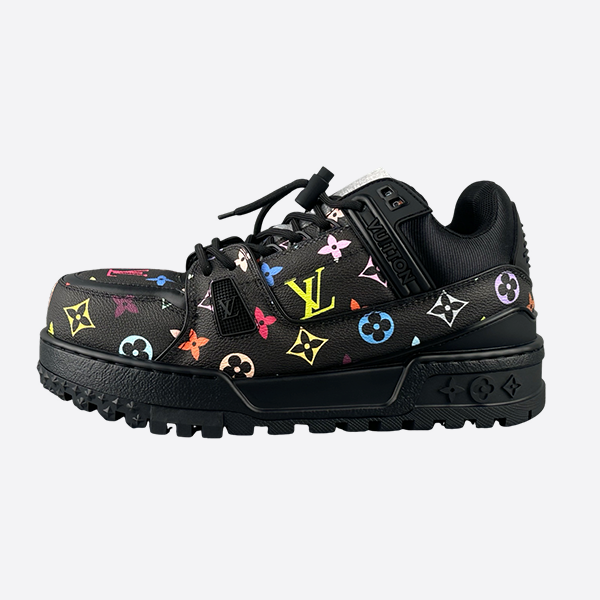 Louis Vuitton Maxi Chubby Lace-Up Low-Top Sneakers 62581