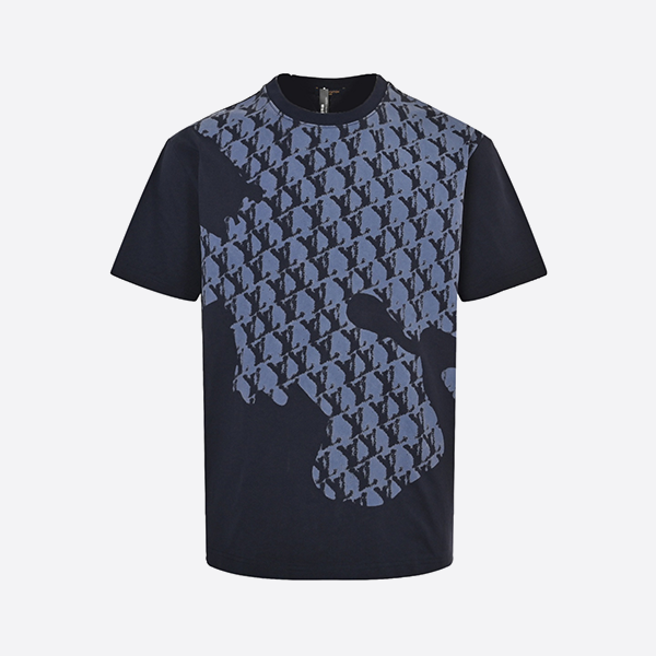 Louis Vuitton 24ss beaded lettering embroidered short sleeve