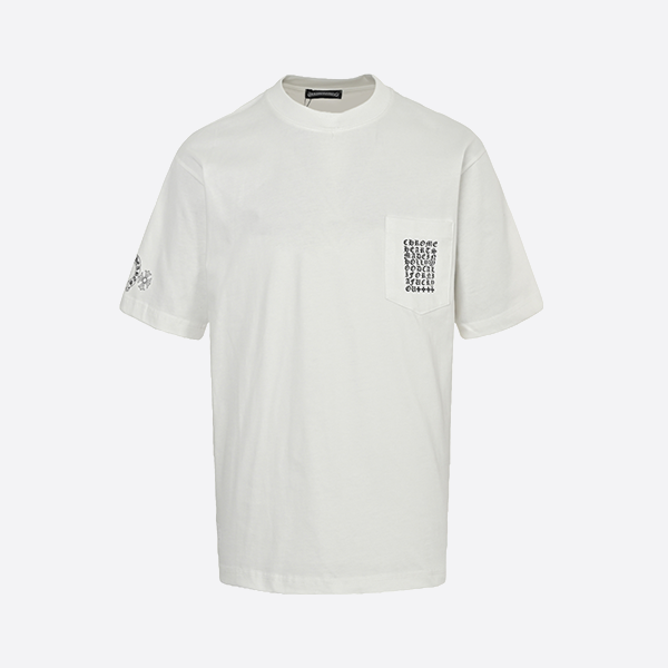 Chrome Hearts 25ss Multi-element Pocket Sanskrit Letters Printed Short Sleeve