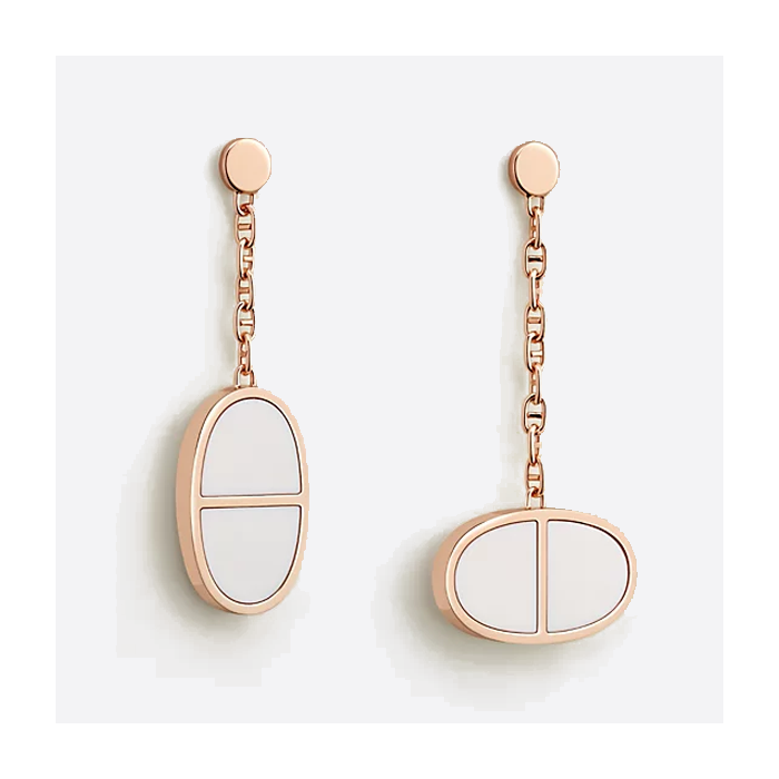 Hermès pig nose earrings  H121541B 00