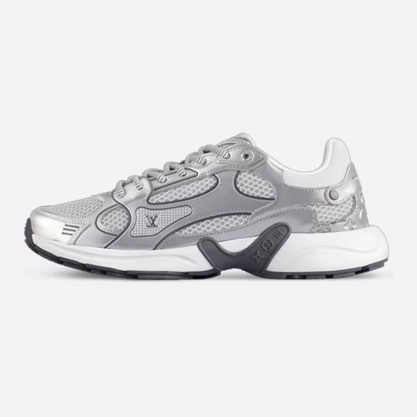 Louis Vuitton Olympia round toe lace-up low-top lifestyle shoes 1AHOHZ