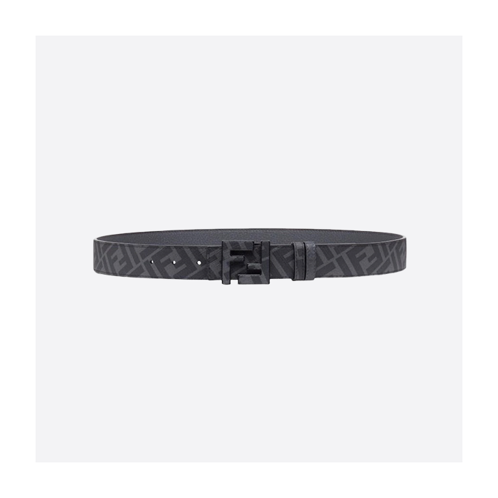 Fendi FF push button buckle men's casual reversible belt 7C0468AHUUF1GX5