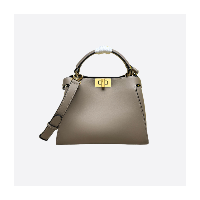 Fendi medium dove grey tote bag 302