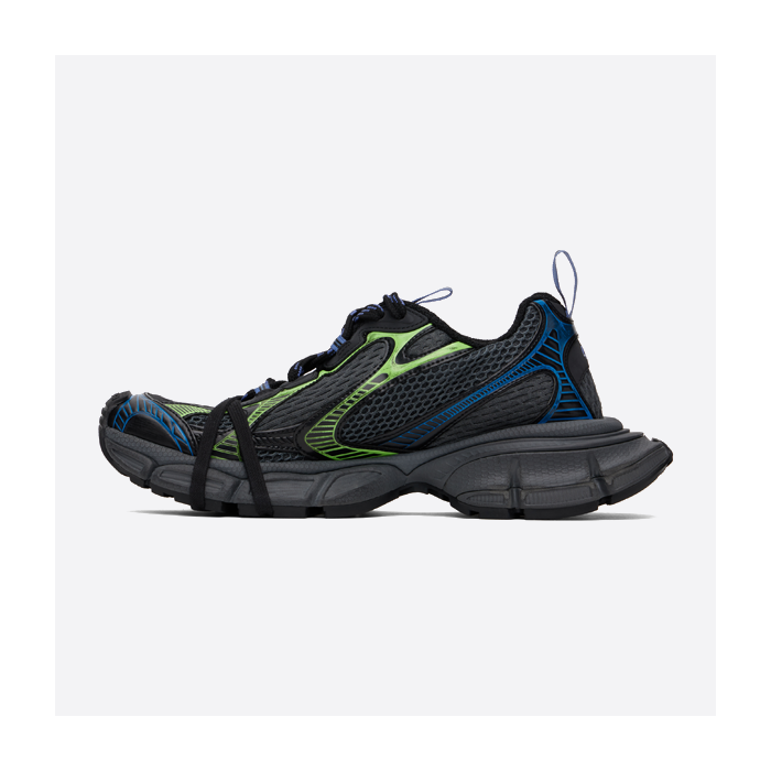 Balenciaga 3XL black and blue dad shoes 242342M237028