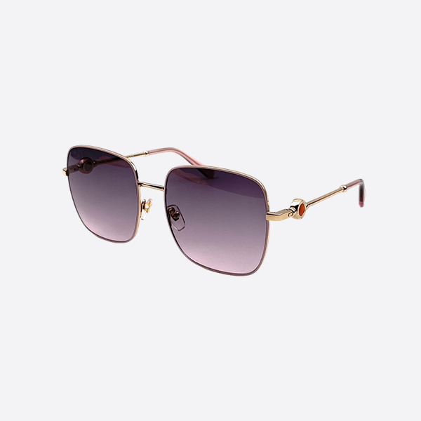 Bulgari Metal Square Sunglasses 6165