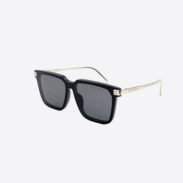 Louis Vuitton Rise Square Sunglasses Black z1667e