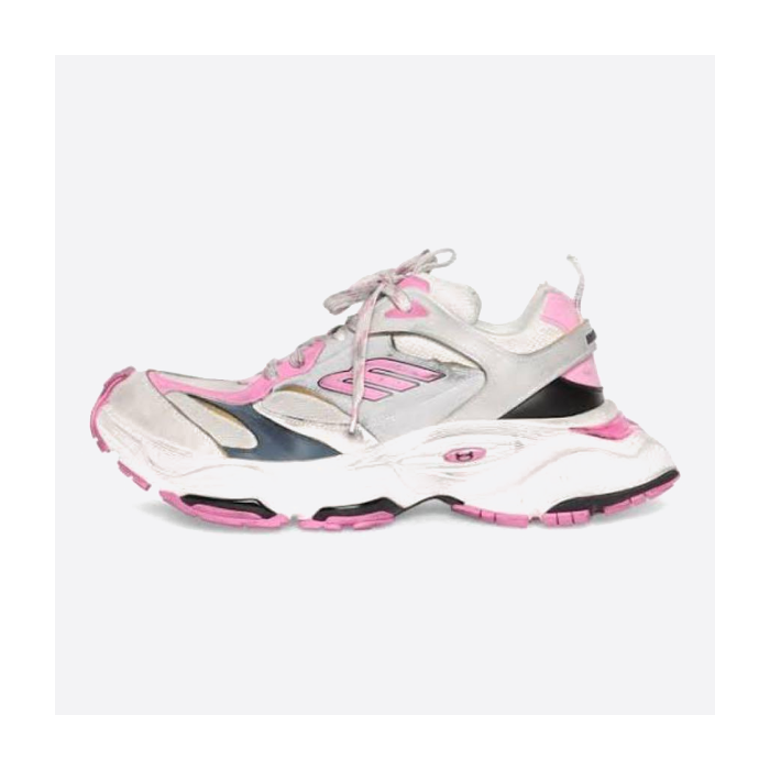 Balenciaga CARGO round toe lace-up low-top casual shoes 1024i060029