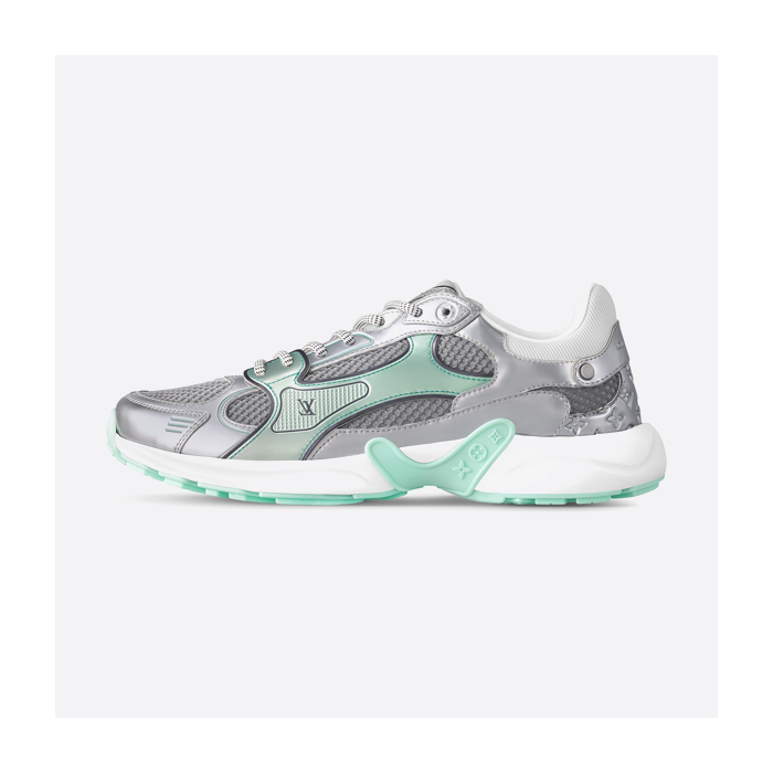 Louis Vuitton Olympia round toe lace-up low-top casual shoes 1AHOLJ