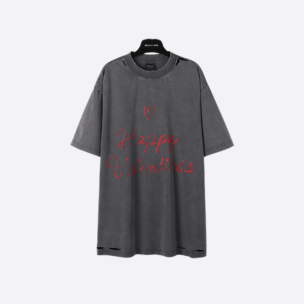 Balenciaga 25ss 25 Valentine's Day limited short sleeve