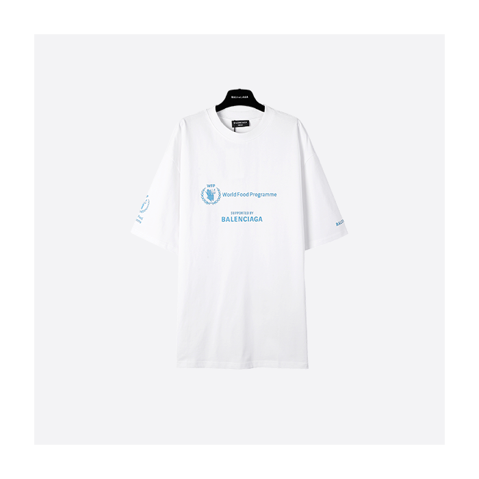 Balenciaga 25ss World Food Program short sleeve