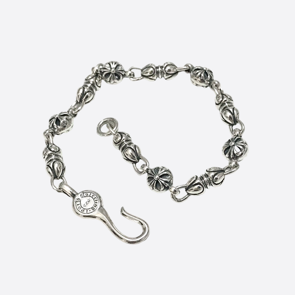 Chrome Hearts S925 sterling silver bracelet 200033389SLVBRO001