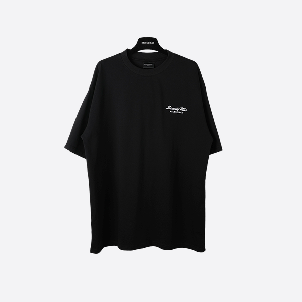 Balenciaga SS25 Beverly Hills Limited Edition Embroidered Short Sleeve