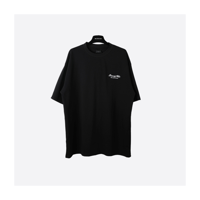 Balenciaga SS25 Beverly Hills Limited Edition Embroidered Short Sleeve