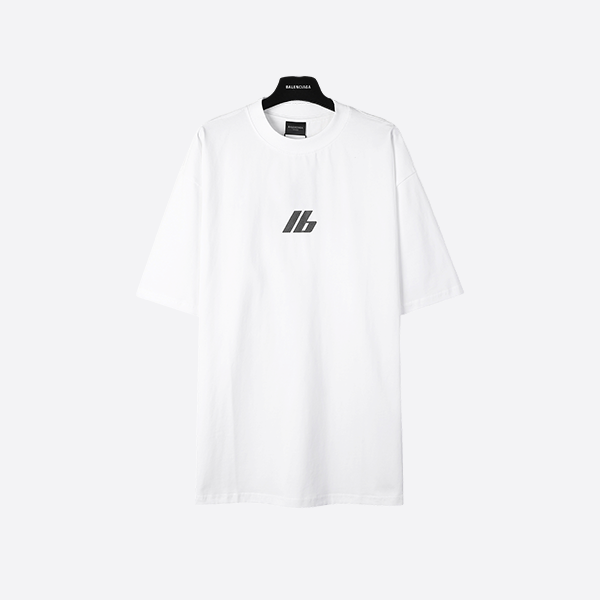 Balenciaga SS25 IB reflective lettering short sleeves