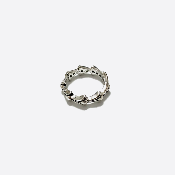 Chrome Hearts S925 Sterling Silver Fishbone Ring 96707388